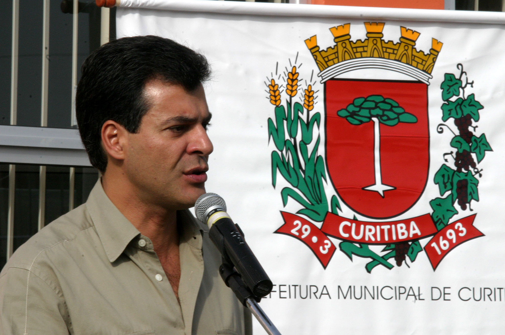 Beto Richa como prefeito de Curitiba